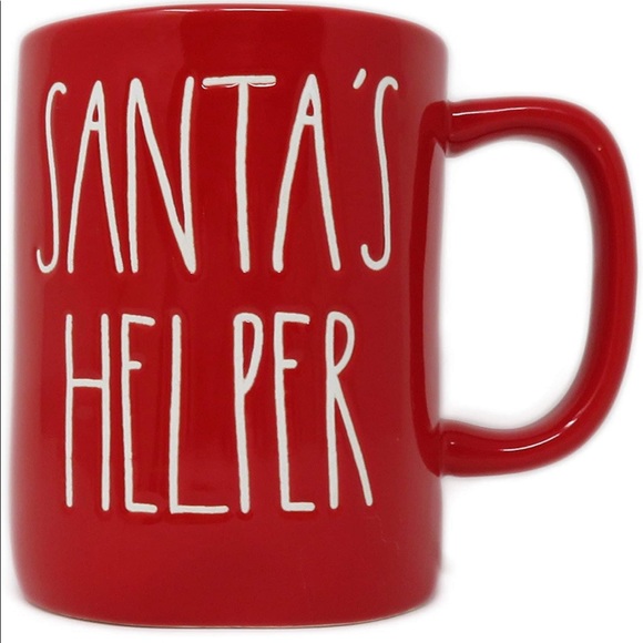 Rae Dunn Coffee Mugs Santa and Santa’s Helper - Picture 3 of 6